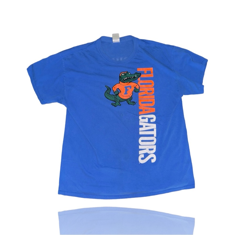 Florida Gators “The Swamp” Vintage College Shirt: Heavy Wear: SEC Football: XL